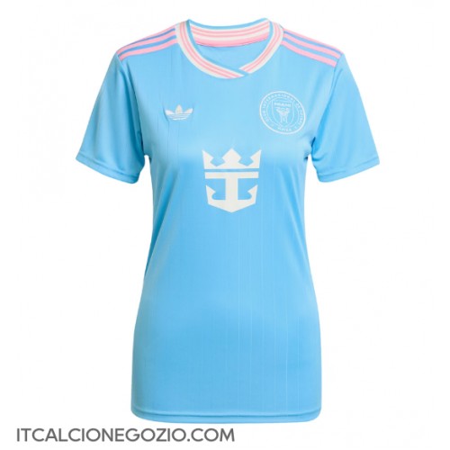 Maglia Calcio Inter Miami Terza Divisa Donna 2025-26 Manica Corta